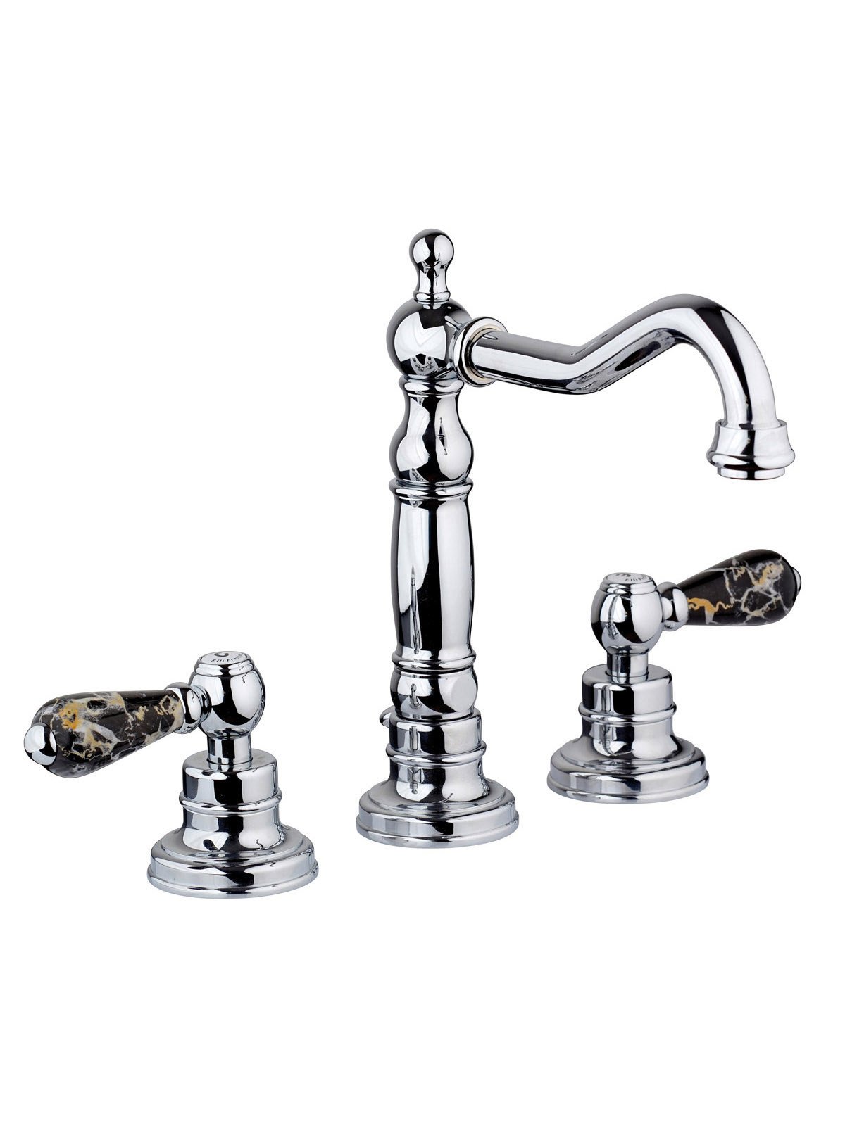 Batería lavabo con caño“old stylep, descargo 1-1/4y alargadores