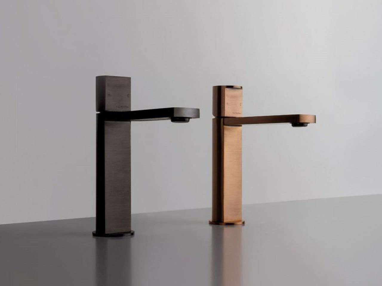 Borgia, the stainless steel tap