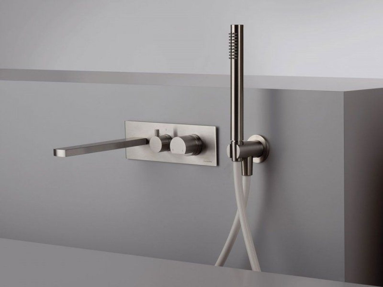 Borgia, the stainless steel tap