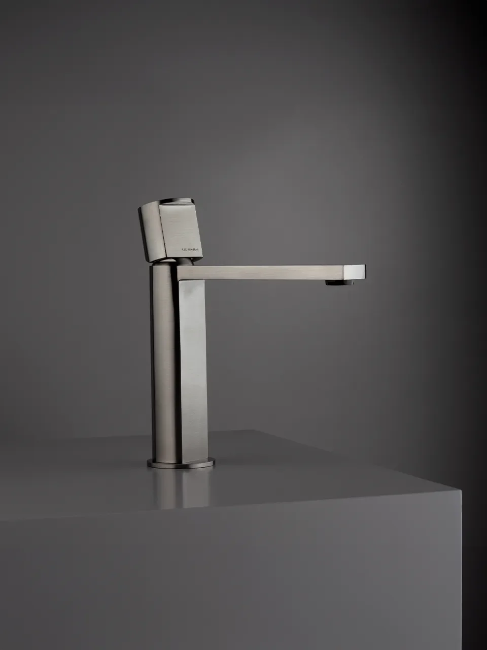 Borgia, the stainless steel tap